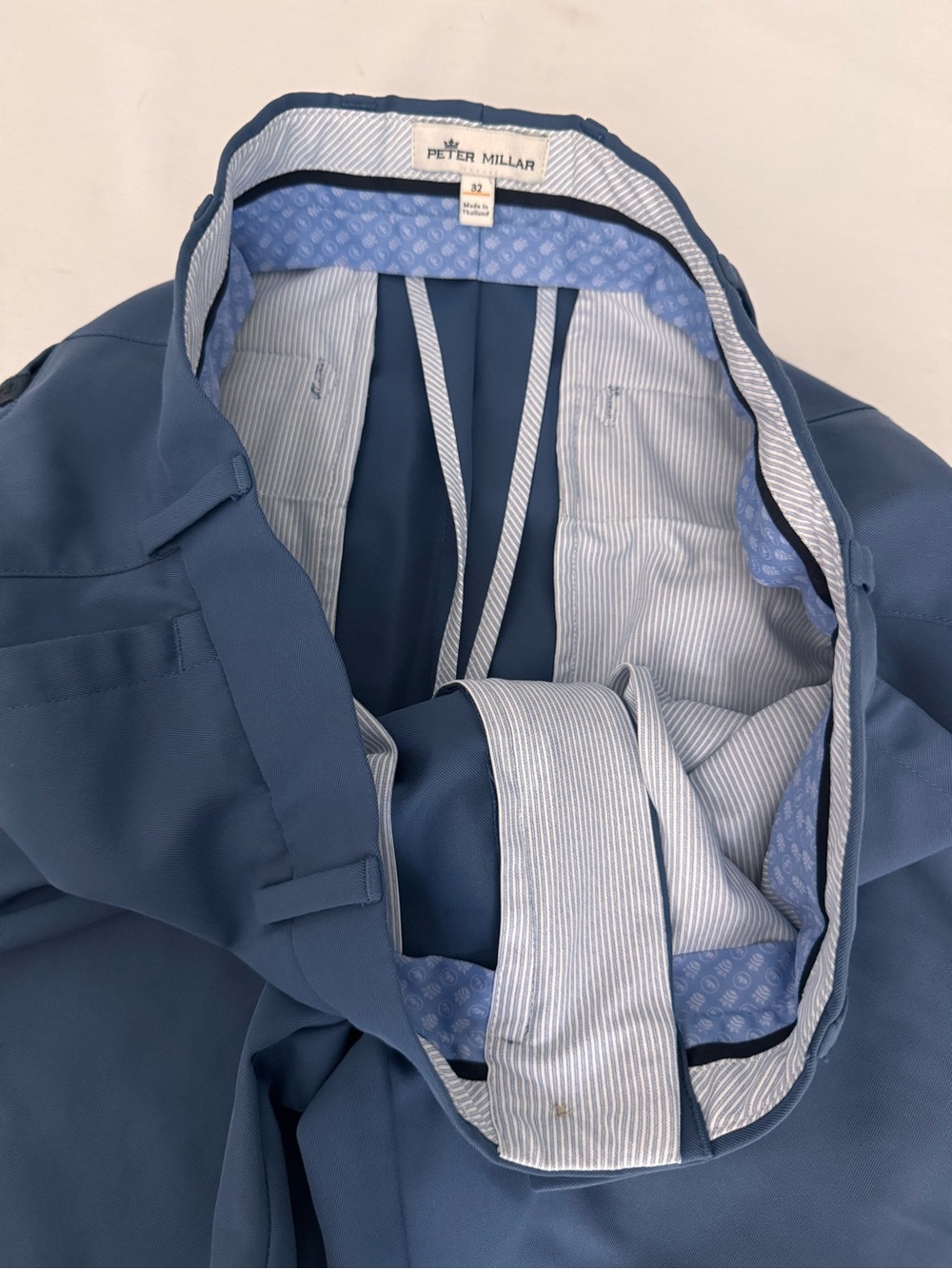 Peter Millar Shorts 32 Blue Golf Preppy - Picture 5 of 11